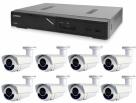 Kamerový set 1x AVTECH NVR AVH1109 a 8x 5MPx IP Bullet kamera AVTECH DGM5606