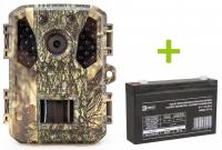 Fotopasca OXE Gepard II, externý akumulátor 6V/7Ah a napájací kábel
